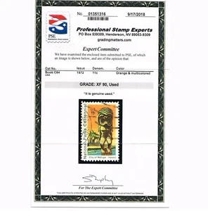 EXCEPTIONAL GENUINE SCOTT #C84 POSTALLY USED BIG MARGINS PSE CERT GRADED XF-90 - Picture 1 of 3