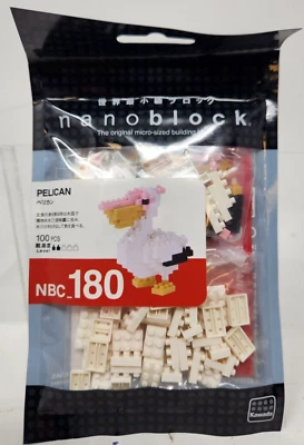 Nanoblock, Pelican NBC 180, 100 Pc. - Ships Today! - Image 1 of 3