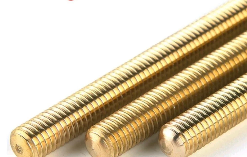 BARRE BARRA FILETTATE IN OTTONE FRESA TORNIO 1MT VARIE MISURE - Immagine 1 di 4