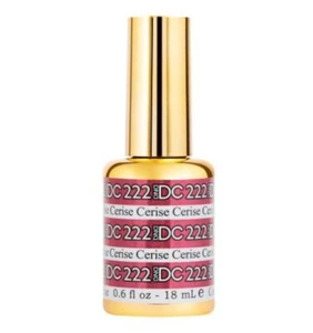 DND DC Mermaid Soak Off Gel Polish 222 Cerise 0.6oz - Picture 1 of 2