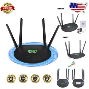 Fast Unlocked Mobile WiFi Router with SIM Card Slot - Ideal for Home & Gaming - Picture 1 of 10