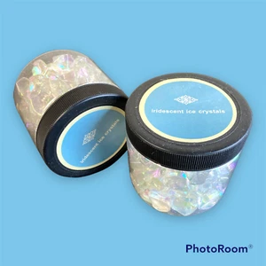 2 Target Faux Ice Crystals Chunks Acrylic Iridescent 20oz (10oz each) - Picture 1 of 7