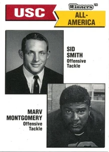 COLLEGE-0DDBALL Sid Smith OLIATORI CAPI MARV MONTGOMERY BRONCOS SAINTS FALCONS - Foto 1 di 1