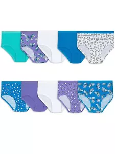 Girls' Cotton Brief Underwear Comfortable Multipack Set for Kids - Picture 1 of 6