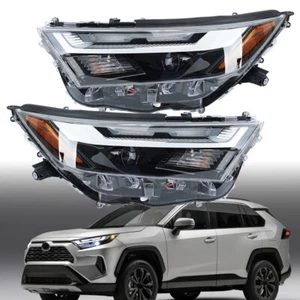 For Toyota RAV4 2023 2024 Front Head Lights Head Lamps Halogen Turn Signal LH+RH - Picture 1 of 15