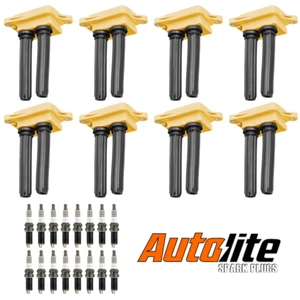 High Racing Ignition Coil & Autolite Platinum Spark Plug for Ram 1500 5.7L UF504 - Picture 1 of 5
