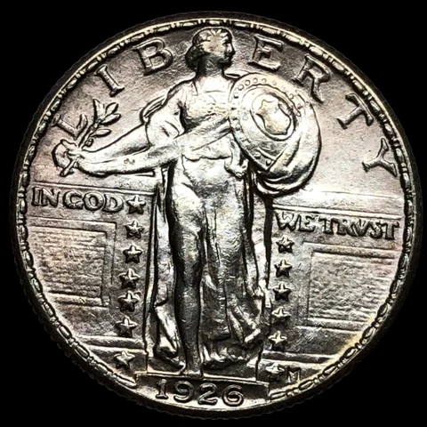 1926 P Standing Liberty Quarter  #E9611 Cover