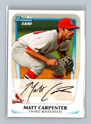 2011 Bowman #BP66 Matt Carpenter Prospects - Image 1 of 2