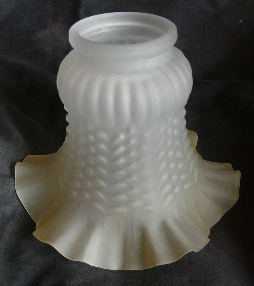 Tulipe à griffe verre T57 – lampe art déco/art nouveau – ref 715168 - Photo 1/3