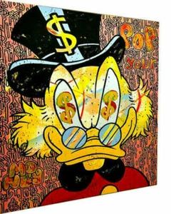 Lienzo Pop Art Pato Donald cuadros murales - impresión artística de alta calidad B8304 - Imagen 1 de 8