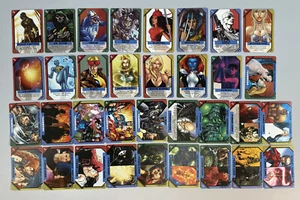 Vintage 2002 Marvel Recharge TCG Series 2 Incomplete Set 34-Card Lot No Dupes - Picture 1 of 5