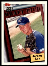 1994 Topps Baseball Card Jeremy Lee #206