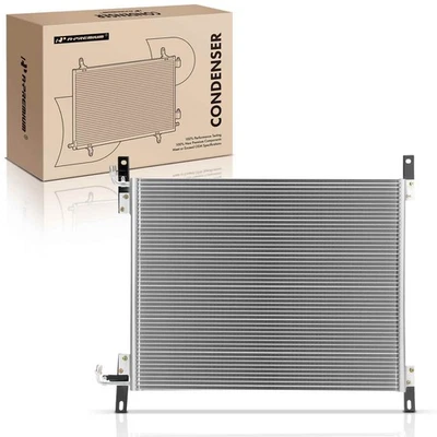 Condensador de aire acondicionado A-Premium con soporte para Freightliner FLD112 FLC112 1998-2001 FLB Foto 1 de 4