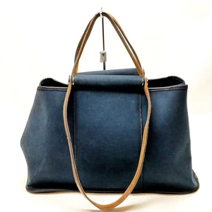 Borsa a mano Hermes tela nera 3284538 - Foto 1 di 11