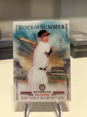 2025 Boys of Summer BROOKS ROBINSON Base 157/249 #63 - Image 1 of 2