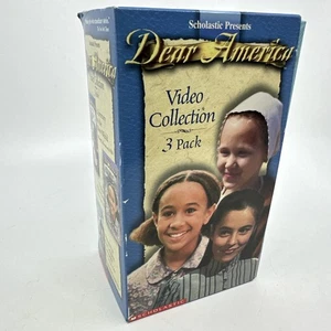 Dear America 3 Tape VHS Boxed Set, Scholastic 1999 US Historical Girls’ Stories - Picture 1 of 14