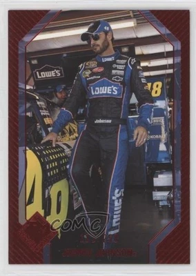 2012 Press Pass Total Memorabilia Red /250 Jimmie Johnson #14 HOF - Image 1 of 2