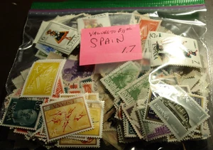 SELLOS DE ESPAÑA DE 1,7 ONZAS FUERA DE PAPEL SIN MARCAR - Imagen 1 de 2