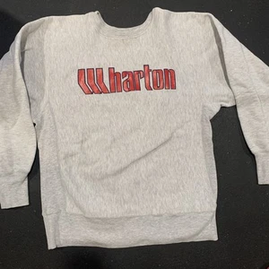 Vintage champion Wharton college sweatshirt  - Picture 1 of 9