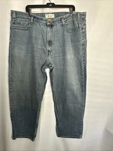 Pantalones de mezclilla para hombre LeviStrauss Signature calce regular grandes y altos azules 42X30 #0843 - Imagen 1 de 17