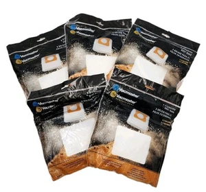 Nuevas bolsas de polvo seco al vacío estándar Vacmaster de 4-5 galones para aspiradora de tienda paquete de 3 X 5 - Imagen 1 de 8