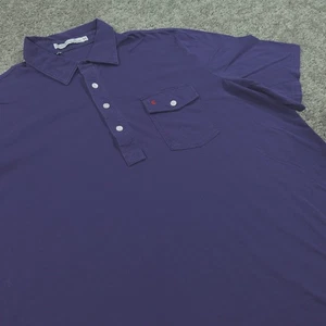 Criquet Shirt Herren Extra Large Golf Polo Performance 100% Pima Baumwolle Navy - Bild 1 von 10