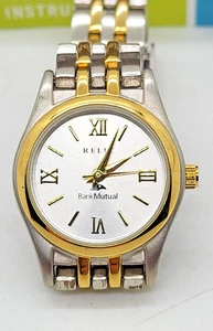 Relic Ladies/Women's Quartz ,Silver Tone Watch 2 Tone Bracele tPristine Cond - Picture 1 of 16