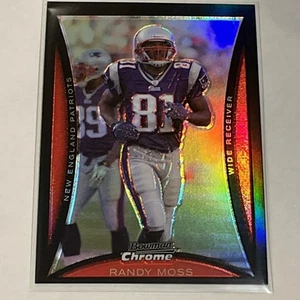 2008 Bowman Chrome Refractor Randy Moss #BC169 HOF - Picture 1 of 2