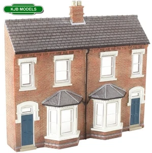 OO Gauge Bachmann Scenecraft 44-202 Low Relief Front Terraced Houses - Picture 1 of 2
