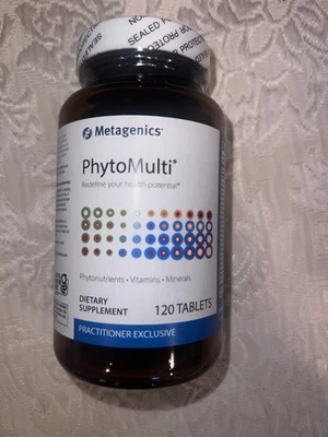 Suplemento Metagenics PhytoMulti (sin hierro) - 120 comprimidos Foto 1 de 2