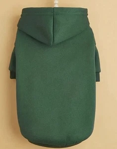 1pc XXL Green Pet Hoodie for Dogs Or Cats - Soft, Warm Clothes for Pets - Picture 1 of 3