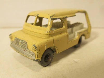 Vintage 1956 Lesney Matchbox No. 29 Bedford Milk Delivery Van w/ Grey Wheels - Image 1 of 4