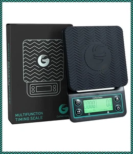 Bilancia digitale Coffee Gator con timer - Display LCD ampio e luminoso - Multifunzione - Foto 1 di 7