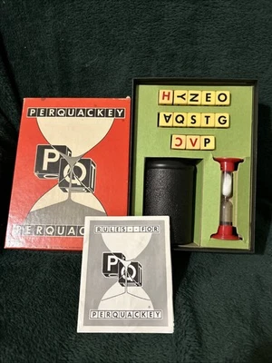 Vintage 1956 Perquackey Game "The Different Word Game" Lakeside Toys - Image 1 of 4