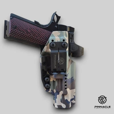 Pinnacle Concealment 1911 5" Government Appendix AIWB Holster TXC Tier1 Tenicor - Image 1 of 4