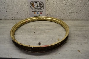 Cercle jante roue moto trial Akron 21"-1.6-36-1284-E-DOT rim hoop gold vintage - Imagen 1 de 10