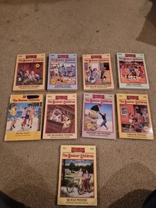Lot Of 9 The Boxcar Children Books - Foto 1 di 11