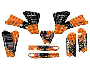 2003-2005 SX 85 RACE SERIE Orange Senge kit de gráficos compatible con KTM - Imagen 1 de 10