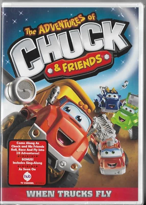 The Adventures of Chuck  Friends: When Trucks Fly (DVD, 2013) NEW - image 1 of 2