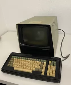 Vintage Computer TELERAY Terminal 10M 1061 mit Keyboard - Bild 1 von 12