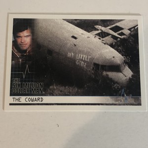 The Six Million Dollar Man Trading Card Lee Majors Richard Anderson #25