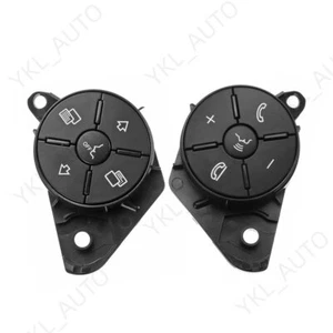 2X Steering Wheel Switch Button Cover For Mercedes Benz W164 ML GL W251 R Class - Foto 1 di 7