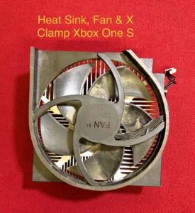 Microsoft Xbox One S Internal Cooling Fan with Heat Sink and X Clamp. - Picture 1 of 2