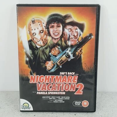NIGHTMARE VACATION 2 ( DVD, 1987 ) Pamela Springstein - All Region - image 1 of 4