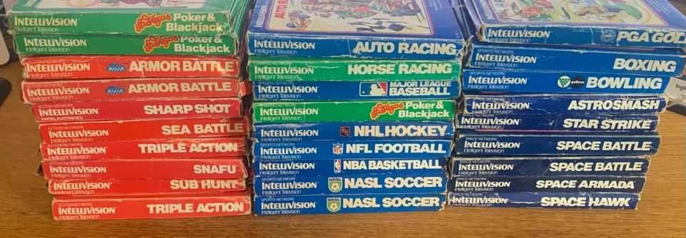 Intellivision Games with Original Box *Pick and Choose Your Games! - Image 1 of 1