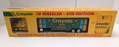 VINTAGE Crayola 18 Wheeler Big Rig 4th Edition Die Cast Crayons  - Image 1 of 4