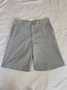 Bolle' Golf Tech Shorts Men's Size 32 Light Gray Flat Front Shorts - Picture 1 of 12
