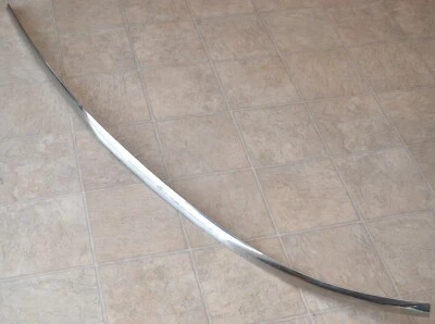 NOS 1957 - 1958 福特 Fairlane 500 4dr Town Victoria 车顶侧右装饰模具 — 第 1/4 张图片