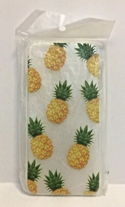 Slim Cover Schutzhülle Clear Case für 4,7" iPhone 7 Gelb Ananas - Bild 1 von 3
