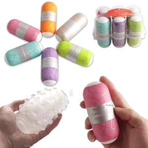 Male DEEP SUCKING Masturbaters Egg Pocket-Pussy Stroker Cup SEX TOYS FOR MEN - Picture 1 of 19